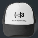 this is my asshat hat<br><div class="desc">the quintessential asshat hat.</div>