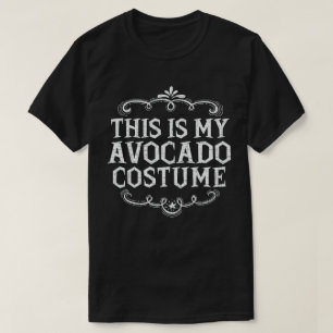 This is my Avocado Costume Funny Lazy Halloween T-Shirt