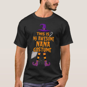 This Is My Awesome Nana Costume Funny pony western T-Shirt