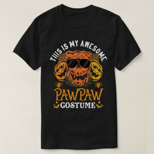 This Is My Awesome Pawpaw Costume Grandpa T_Shirt