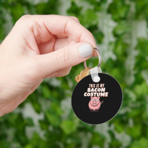 This is my Bacon Costume Pig Keychain