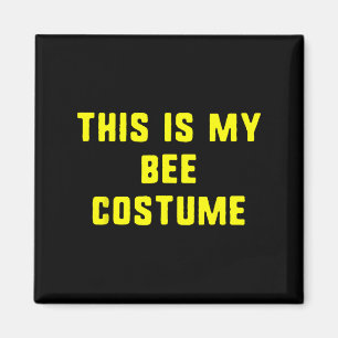 This Is My Bee Costume Halloween Funny Easy Kids A Magnet