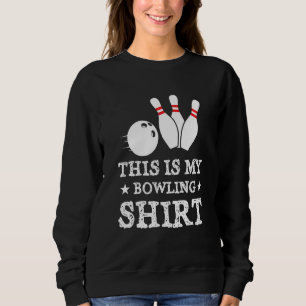 This Is My Bowling Shirt Bowling Bowling Player Bo