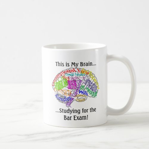 This is my brainBar Exam Coffee Mug