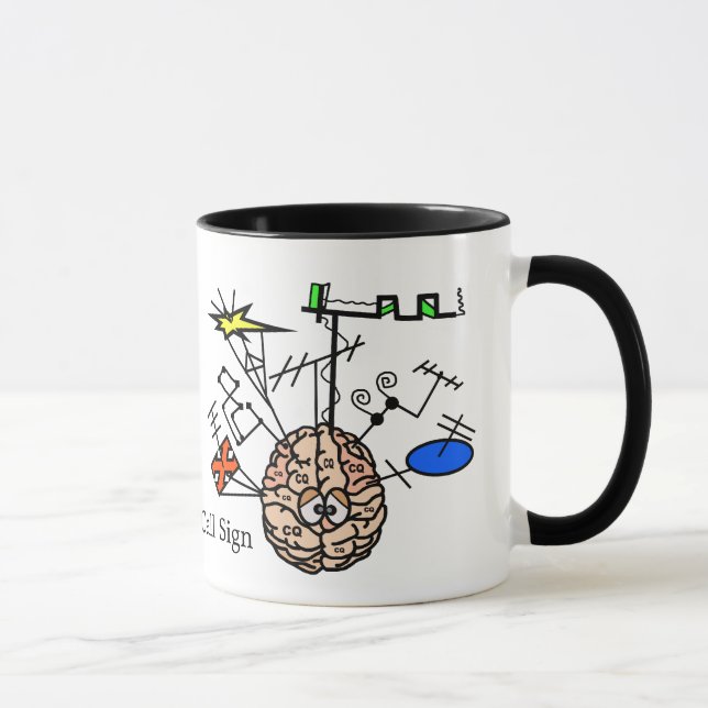 This Is My Brain on Ham Radio Mug - Customize It! (Right)
