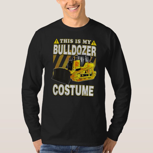 This Is My Bulldozer Costume   T-Shirt (Front)