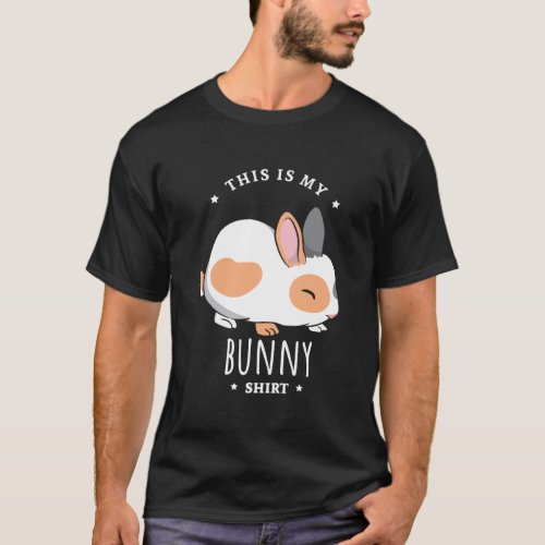 This Is My Bunny Cute Rabbit Pet Saying T_Shirt