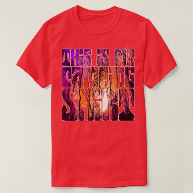 This Is My Camping 3 T-Shirt (Design Front)