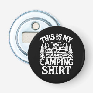 This Is My Camping Funny Camper Bottle Opener
