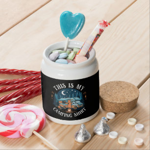 This Is My Camping Hiking Funny Camper Candy Jar