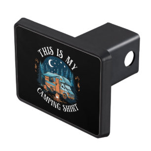 This Is My Camping Hiking Funny Camper Hitch Cover