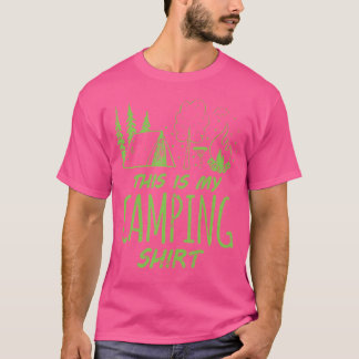 This Is My Camping Shirt Camper Gift Shirt