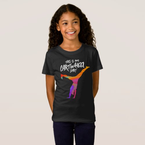 this is my cartwheel flips gymnastic t shirt