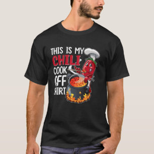This Is My Chili Cook Off Spicy Chili Cook Off Fla T-Shirt