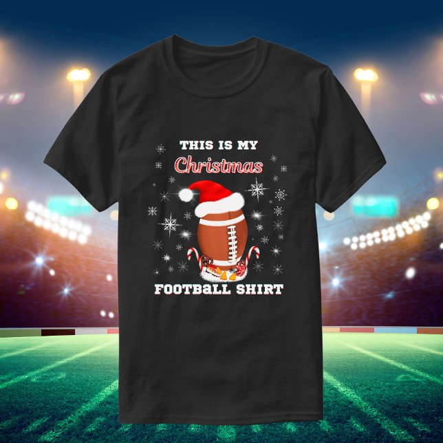 This is My Christmas Football Shirt With Snacks (Creator Uploaded)