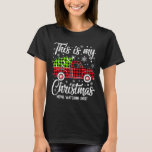 This Is My Christmas Movie Watching Shirt Plaid Re