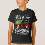 This Is My Christmas Movie Watching Shirt Plaid Re