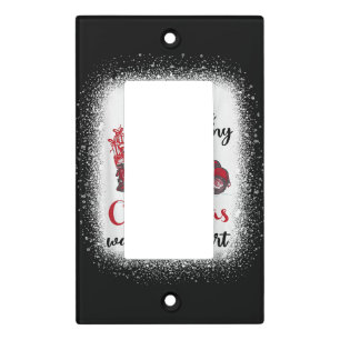 This Is My Christmas Movie Watching Shirt Vintage  Light Switch Cover