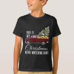 This Is My Christmas Movie Watching With Vintage T T-Shirt
