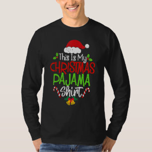 This Is My Christmas Pajama  Christmas Family Matc T-Shirt