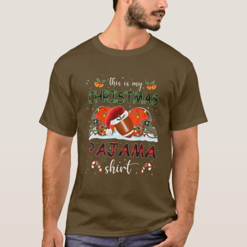 This Is My Christmas Pajama Cleveland Football Xma T_Shirt