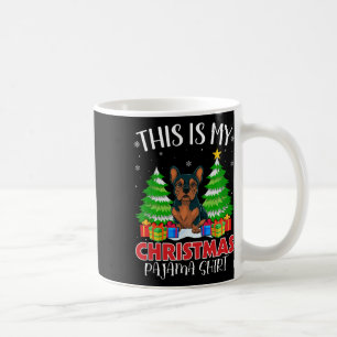 This Is My Christmas Pajama Frenchie Dog Xmas Pjs  Coffee Mug