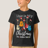 This Is My Christmas Pajama Guitar Guitarist Music