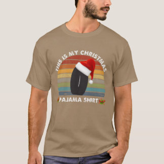 This Is My Christmas Pajama Hockey ball Christmas T-Shirt