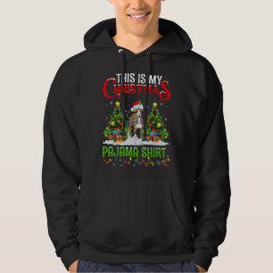 This Is My Christmas Pajama Italian Greyhound Dog Hoodie