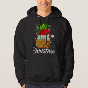 This Is My Christmas Pajama  Lighting Pineapple Xm Hoodie