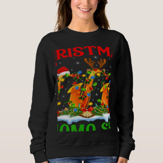 This Is My Christmas Pajama Lights Saxophone Chri Sweatshirt