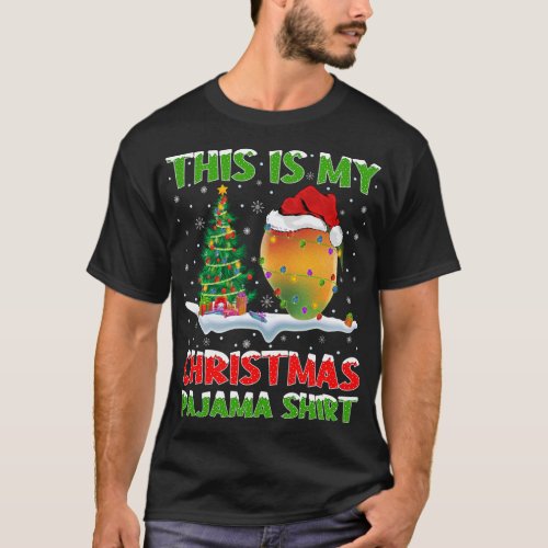 This Is My Christmas Pajama Mango Fruit Christmas T_Shirt