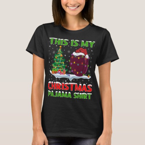 This Is My Christmas Pajama Plum Fruit Christmas T_Shirt