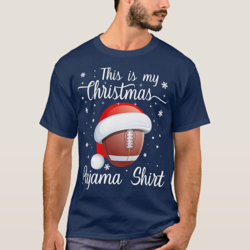 this is my christmas pajama rugby T_Shirt