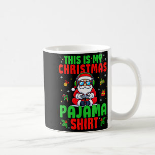 This Is My Christmas Pajama Santa Claus Video Game Coffee Mug