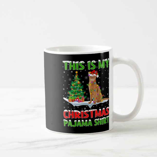 This Is My Christmas Pajama Shirt Christmas  Coffee Mug (Right)