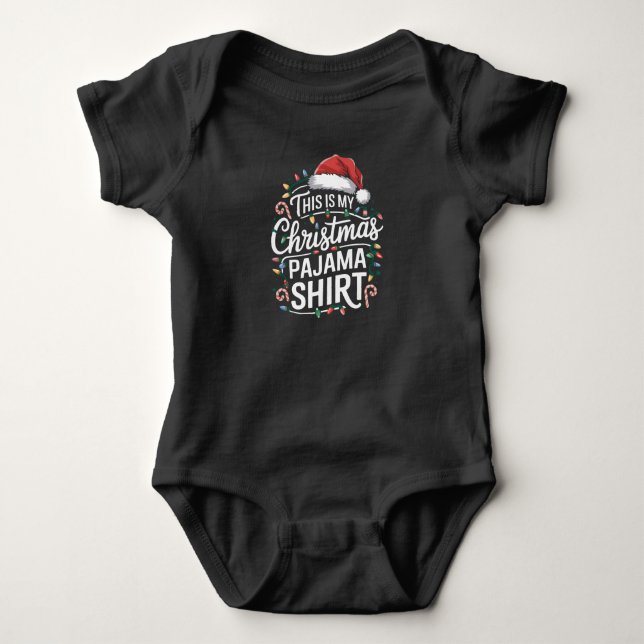 This Is My Christmas Pajama Shirt Family Xmas 2024 (Front)