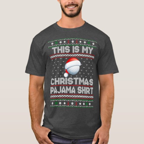 This Is My Christmas Pajama Shirt Golf