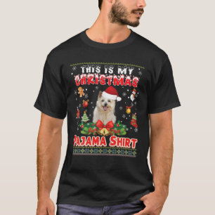 This Is My Christmas Pajama Shirt Norwich Terrier