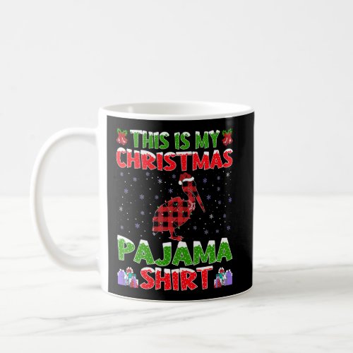 This Is My Christmas Pajama Shirt Pelican Bird Chr Coffee Mug