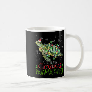 This Is My Christmas Pajama Shirt Sea Turtle Chris Coffee Mug
