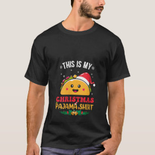 This is my Christmas Pajama Shirt Taco V Neck
