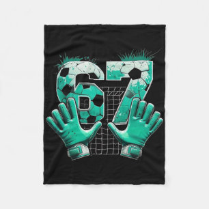 This Is My Christmas Pajama Soccer Christmas Light Fleece Blanket