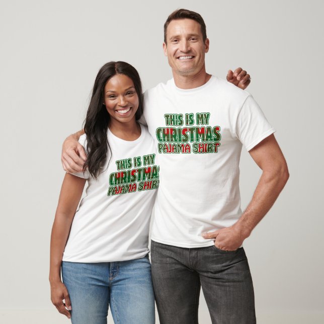 This Is My Christmas Pajama  T-Shirt (Unisex)