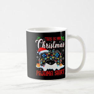 This Is My Christmas Pajama Video Game Gamer Boys Coffee Mug