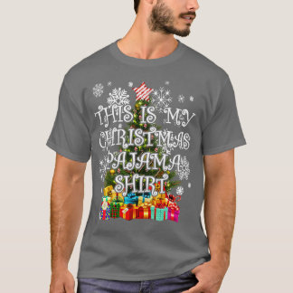 This is my Christmas Pajama  Winter Holiday Season T-Shirt