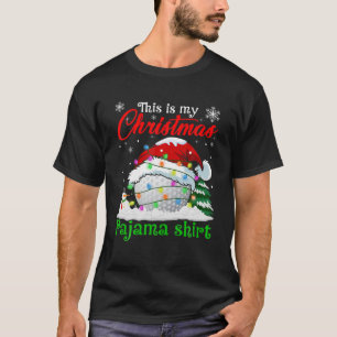 This Is My Christmas Pajama Xmas Lights Golf Ball T-Shirt