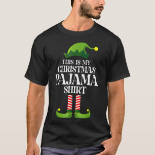 This Is My Christmas Pajama Xmas Men Women Family  T-Shirt