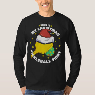THIS IS MY CHRISTMAS PICKLEBALL SHIRT