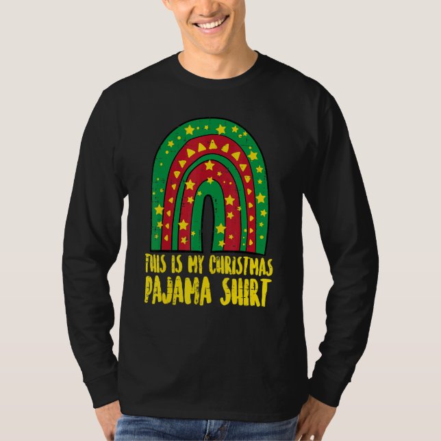 This Is My Christmas  Rainbow Xmas Women Kids Girl T-Shirt (Front)